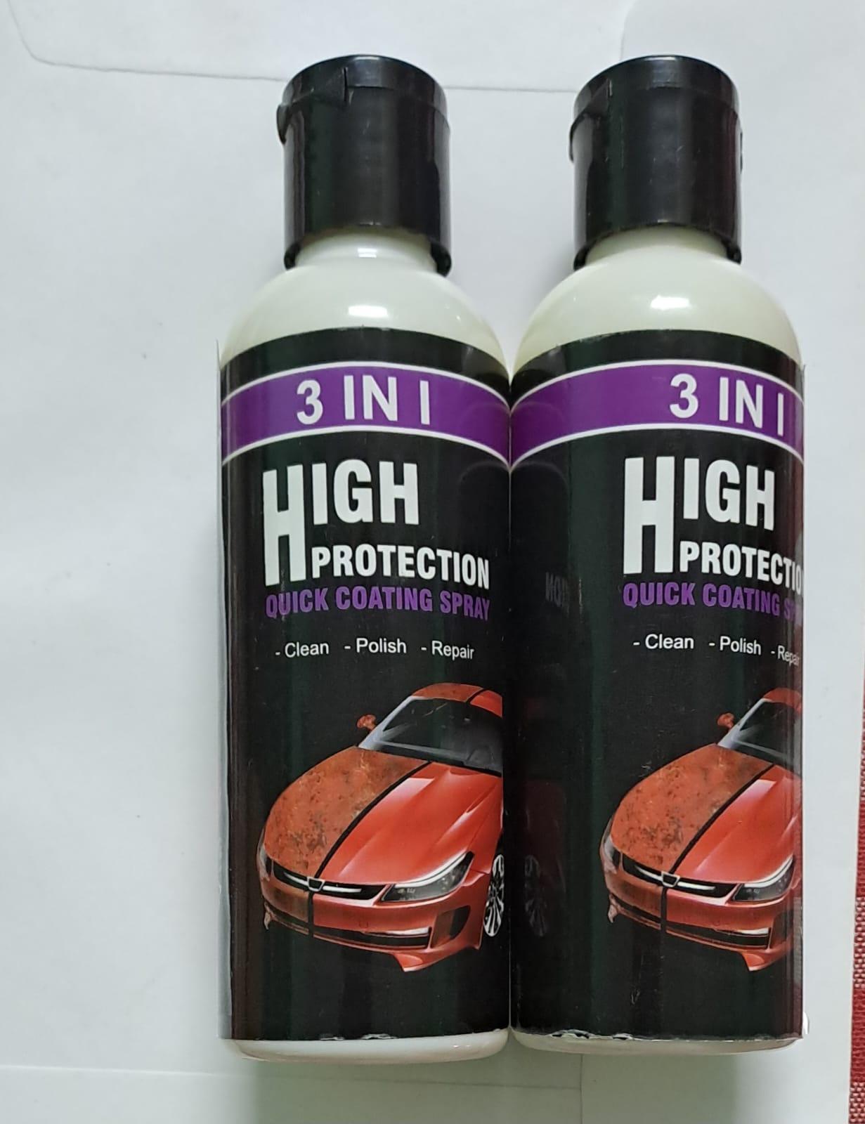 NanoShield™ 3-in-1 Hydrophobic Car Coating Spray (Pack of 2)