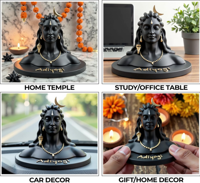 Creovely™ Adiyogi Dashboard Idol