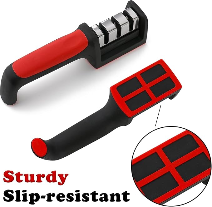 Creovely™ 3-Stage Precision Knife Sharpener
