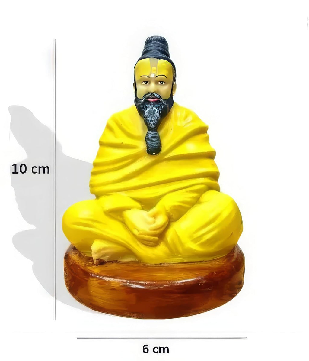 Creovely™ Premanand Maharaj Divine Idol | Premium Spiritual Idol for Home, Temple, Office & Car Dashboard