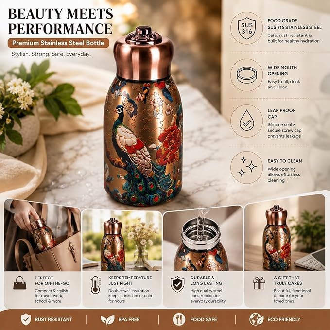 Creovely™ Premium Mini Vacuum Bottle
