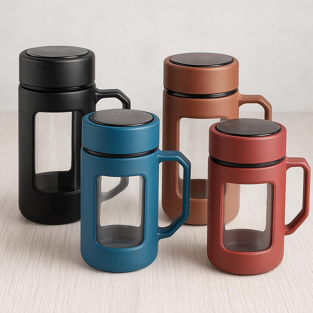 Creovely™ Double Wall Crystal Glass Mug