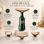 Creovely™ RelaxTouch 3-in-1 Face, Eye & Neck Massager