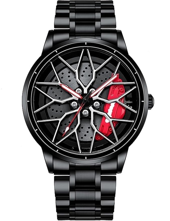 Stereoscopic Car Wheel Watch