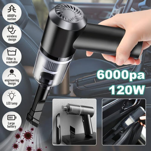 3 IN 1 Portable Car Vacuum Cleaner with Blower.