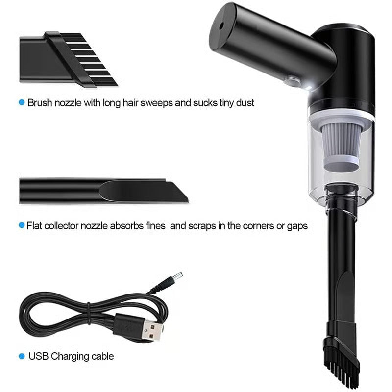 3 IN 1 Portable Car Vacuum Cleaner with Blower.