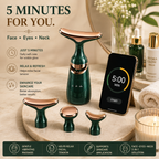 Creovely™ RelaxTouch 3-in-1 Face, Eye & Neck Massager