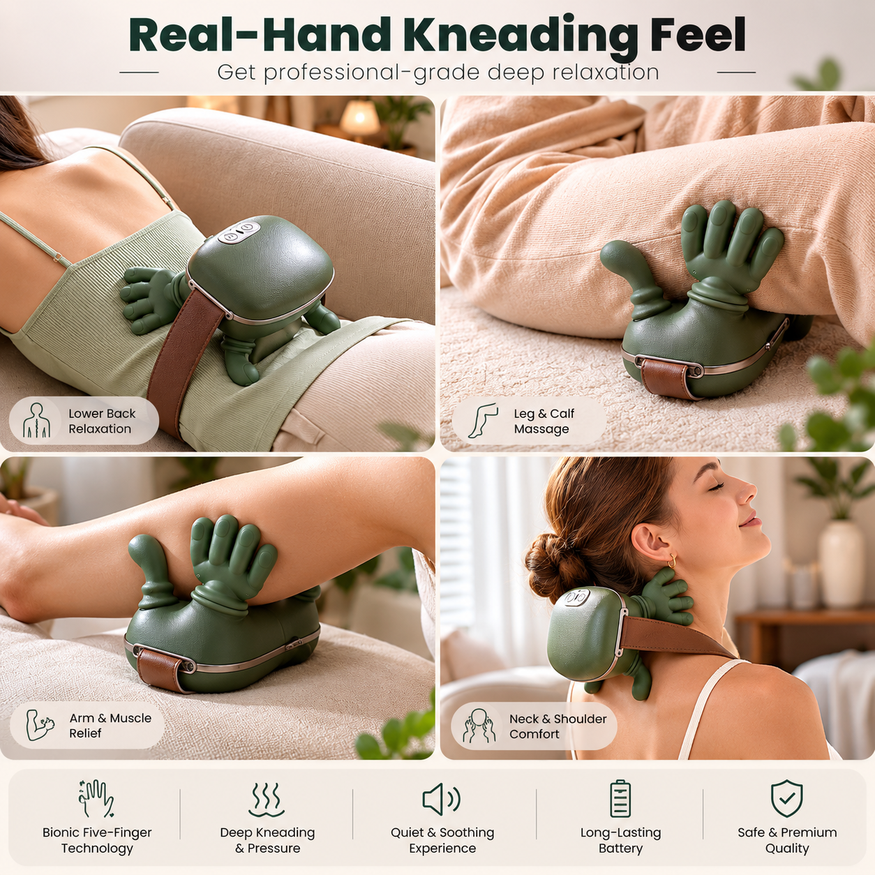 Creovely™ BionicTouch Neck & Shoulder Massager