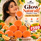 Creovely Citrivelle™ Vitamin C Cleansing Bar — Flash Wash | Pack of 6