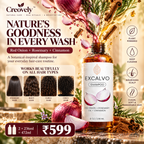 Creovely RootMuse™ Botanical Hair Cleanse — Red Onion, Rosemary & Cinnamon Shampoo | Pack of 2