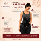 Creovely™ MomCare 3-in-1 After Delivery Support Belt