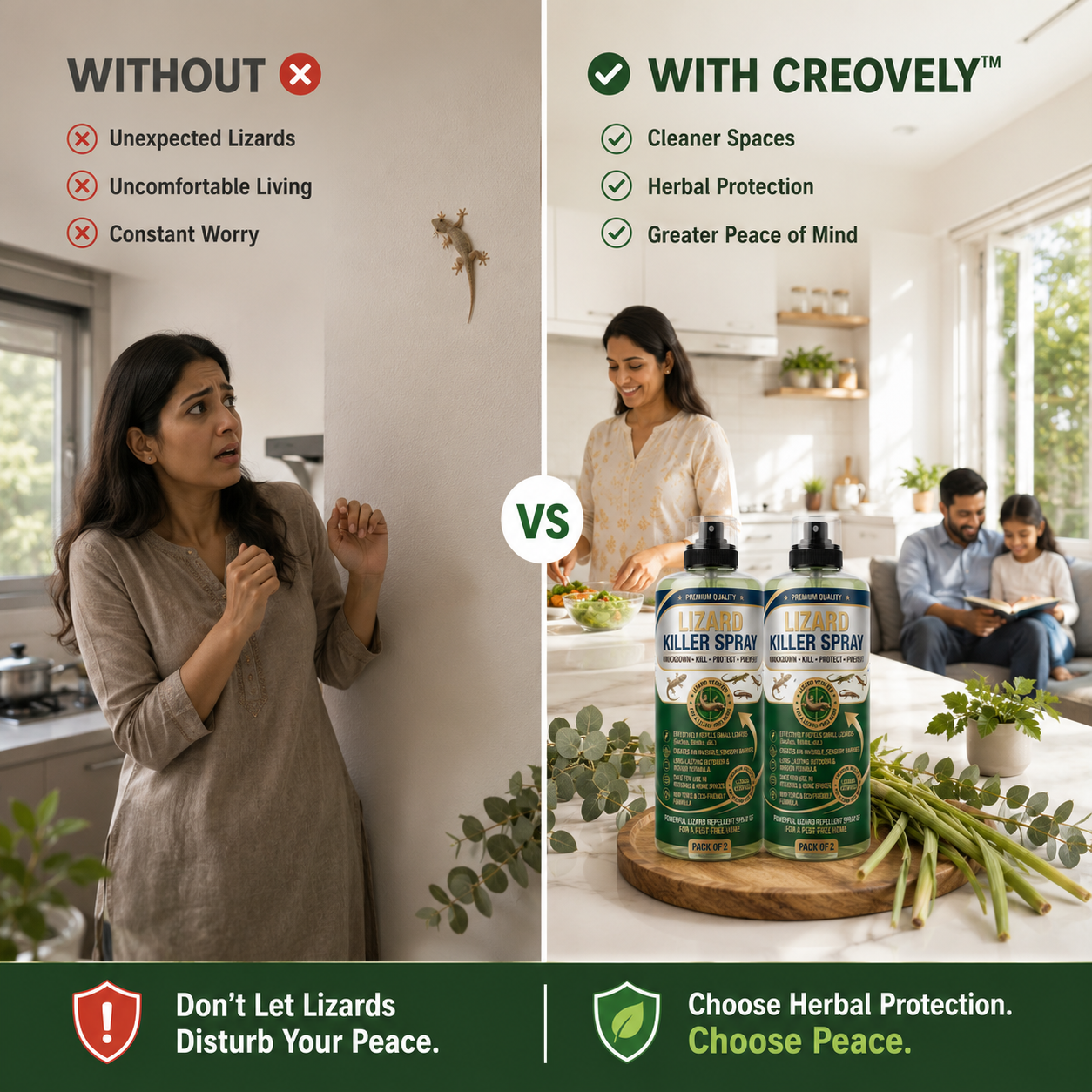 Creovely™ Herbal Lizard Control Spray