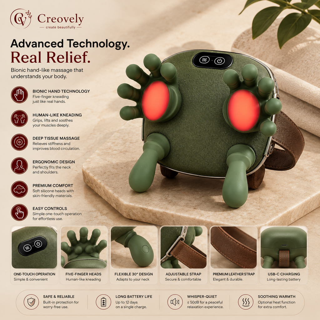Creovely™ BionicTouch Neck & Shoulder Massager