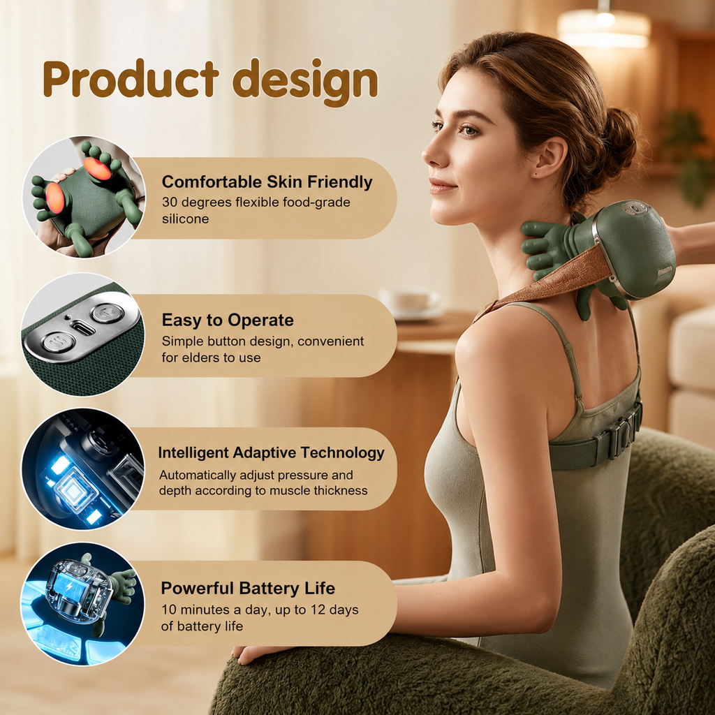 Creovely™ BionicTouch Neck & Shoulder Massager