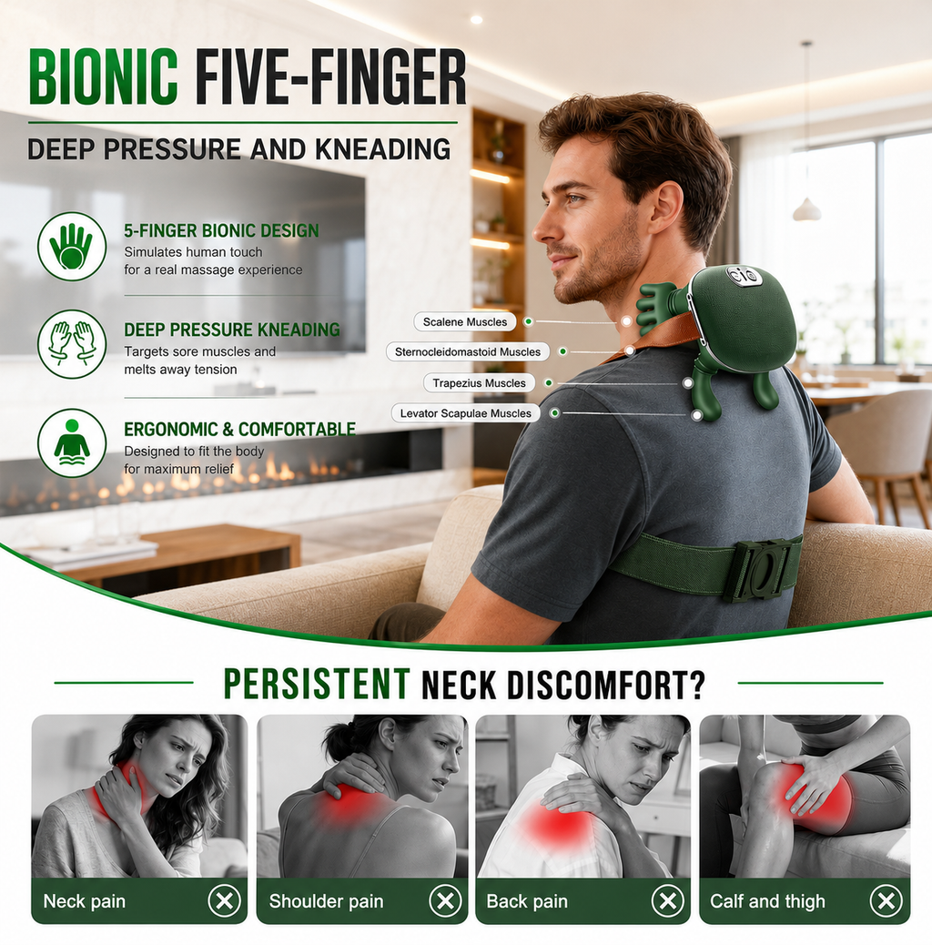 Creovely™ BionicTouch Neck & Shoulder Massager