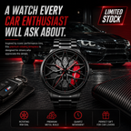 Creovely™ Driver's Signature: Rotating Rim Timepiece