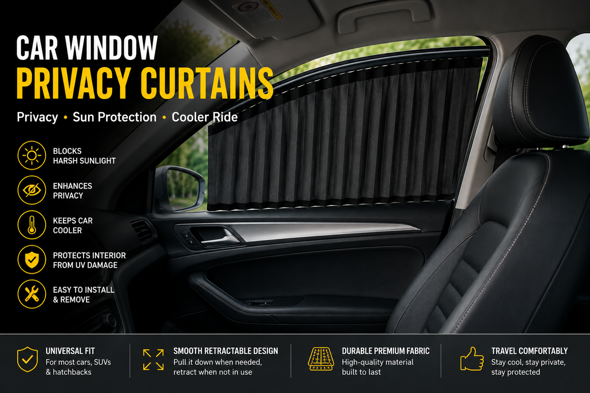 Creovely™ Car Privacy & Sun Protection Kit