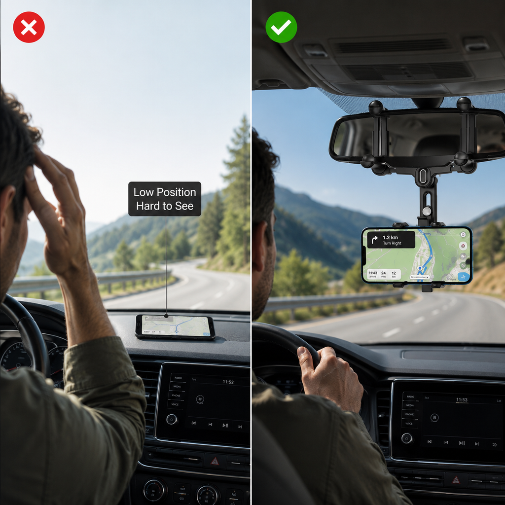 Creovely™ Safer Drive Phone Mount