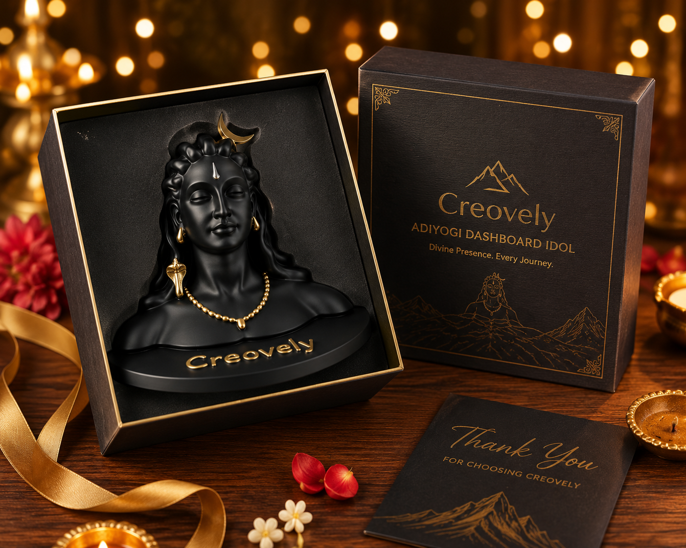 Creovely™ Adiyogi Dashboard Idol