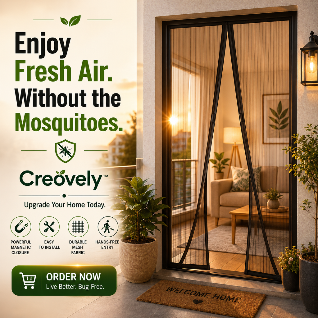 Creovely™ Magnetic Mosquito Protection Net
