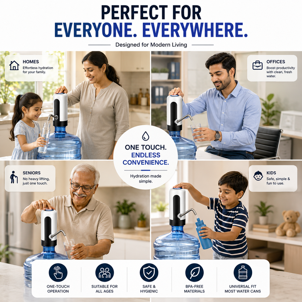 Creovely™ One-Touch Water Dispenser