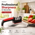 Creovely™ 3-Stage Precision Knife Sharpener