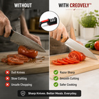 Creovely™ 3-Stage Precision Knife Sharpener