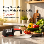 Creovely™ 3-Stage Precision Knife Sharpener