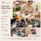 Creovely™ Soap Dispensing Cleaning Brush