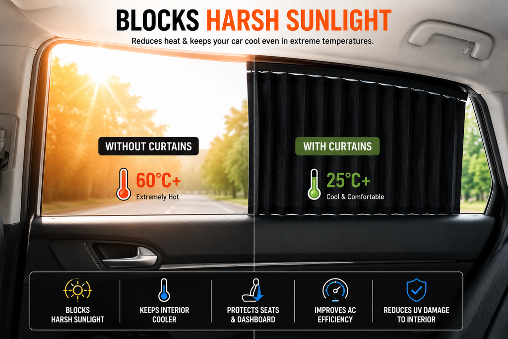 Creovely™ Car Privacy & Sun Protection Kit