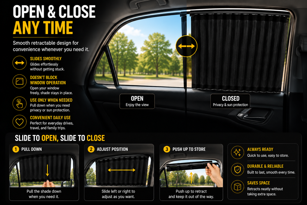 Creovely™ Car Privacy & Sun Protection Kit