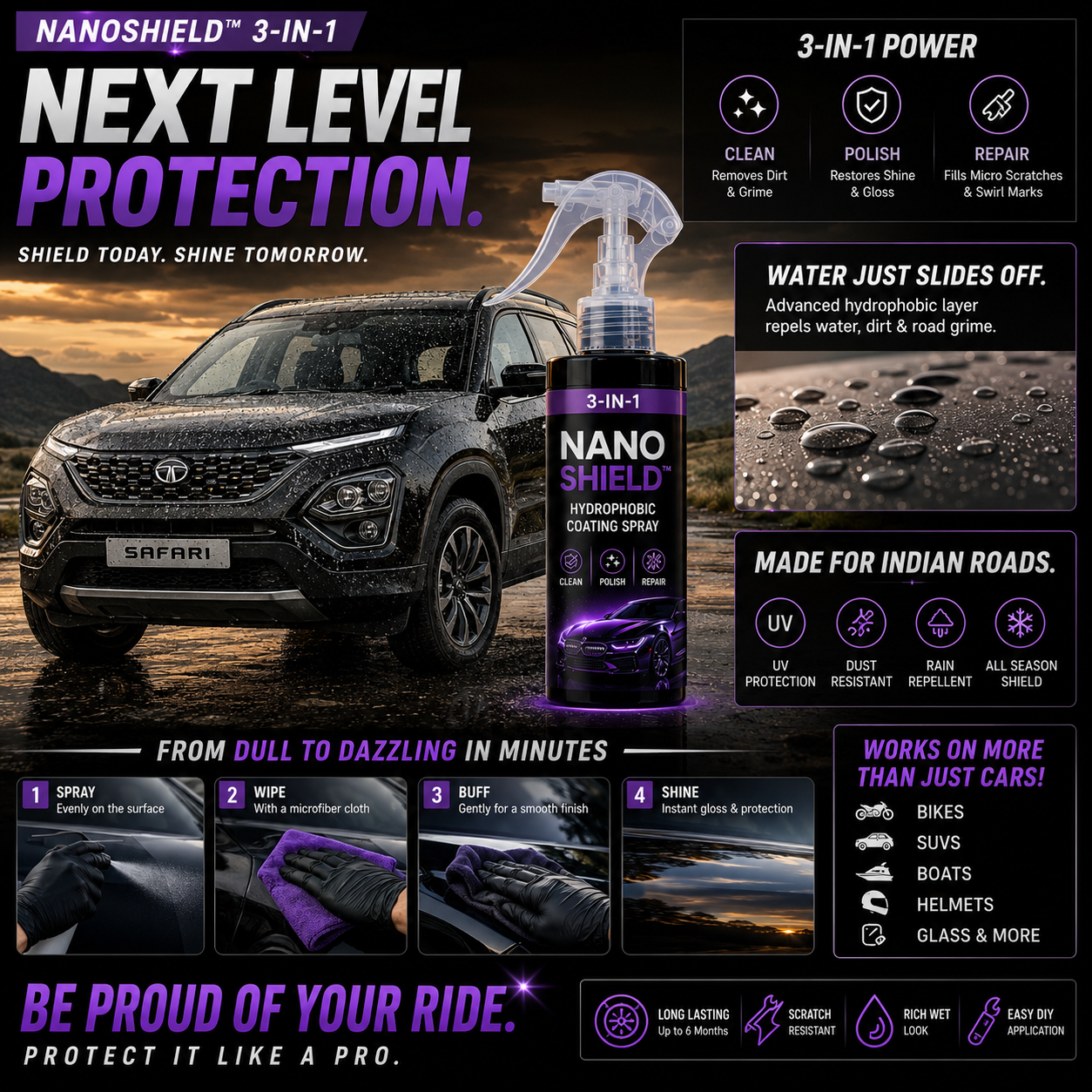 Creovely™ Weekend Car Makeover Kit - Buy 1 Get 1 FREE