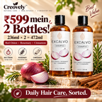 Creovely RootMuse™ Botanical Hair Cleanse — Red Onion, Rosemary & Cinnamon Shampoo | Pack of 2