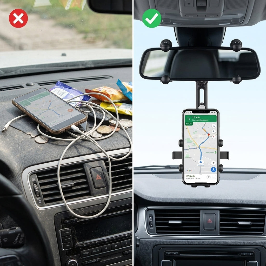 Creovely™ Safer Drive Phone Mount