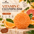 Creovely Citrivelle™ Vitamin C Cleansing Bar — Flash Wash | Pack of 6