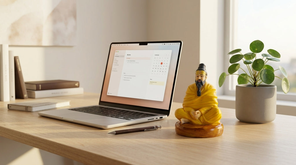 Creovely™ Premanand Maharaj Divine Idol | Premium Spiritual Idol for Home, Temple, Office & Car Dashboard
