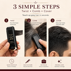 Creovely™ YoungLook™ Hair Colour Comb - Buy 1 Get 2 FREE