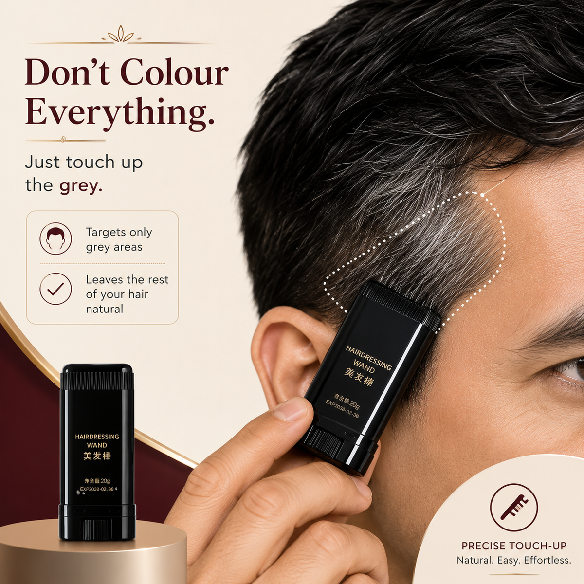 Creovely™ YoungLook™ Hair Colour Comb - Buy 1 Get 2 FREE