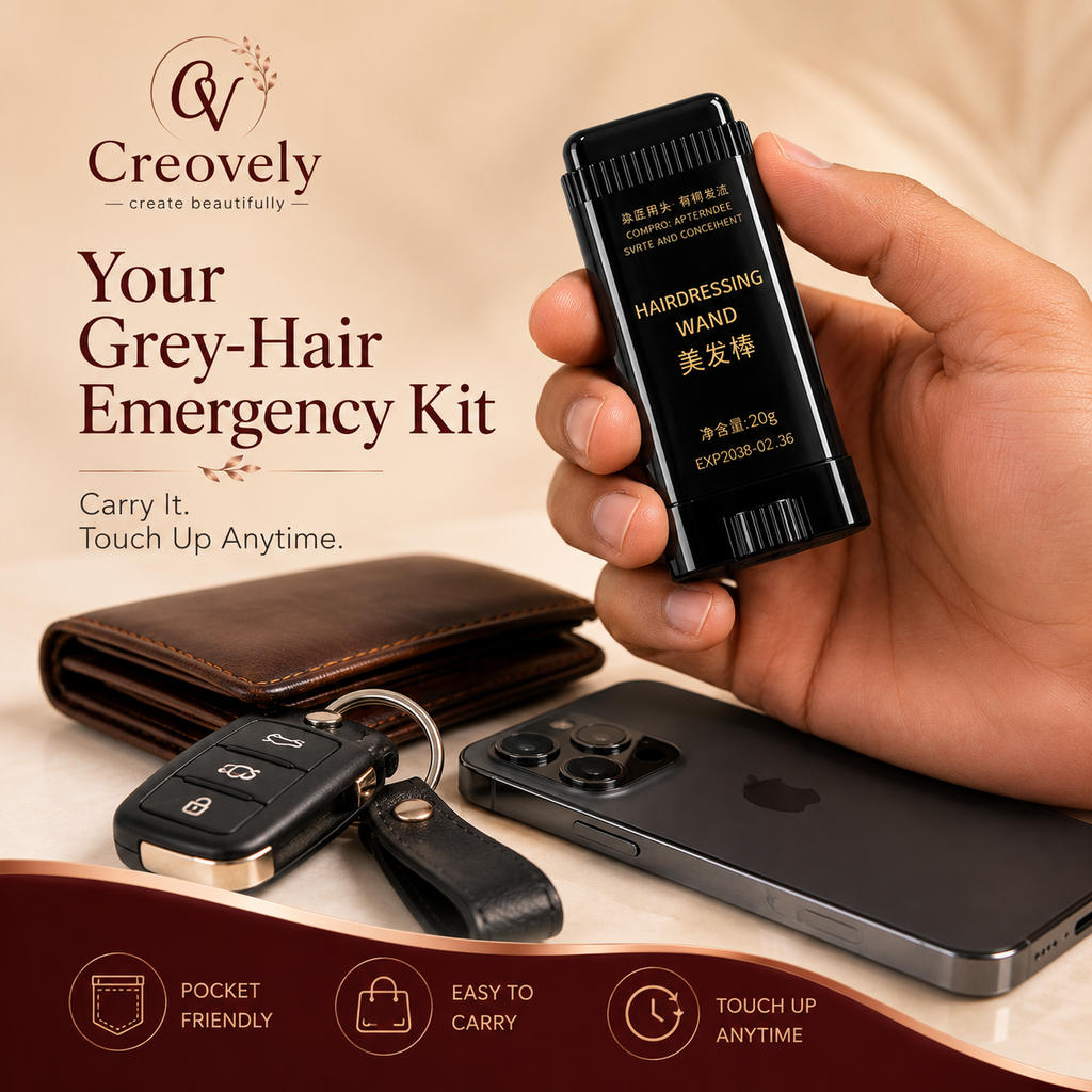 Creovely™ YoungLook™ Hair Colour Comb - Buy 1 Get 2 FREE