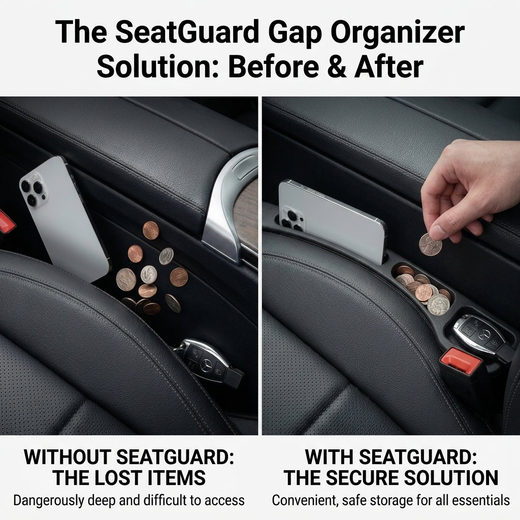 Creovely™ Universal Car Seat Gap Filler (2 PCS)