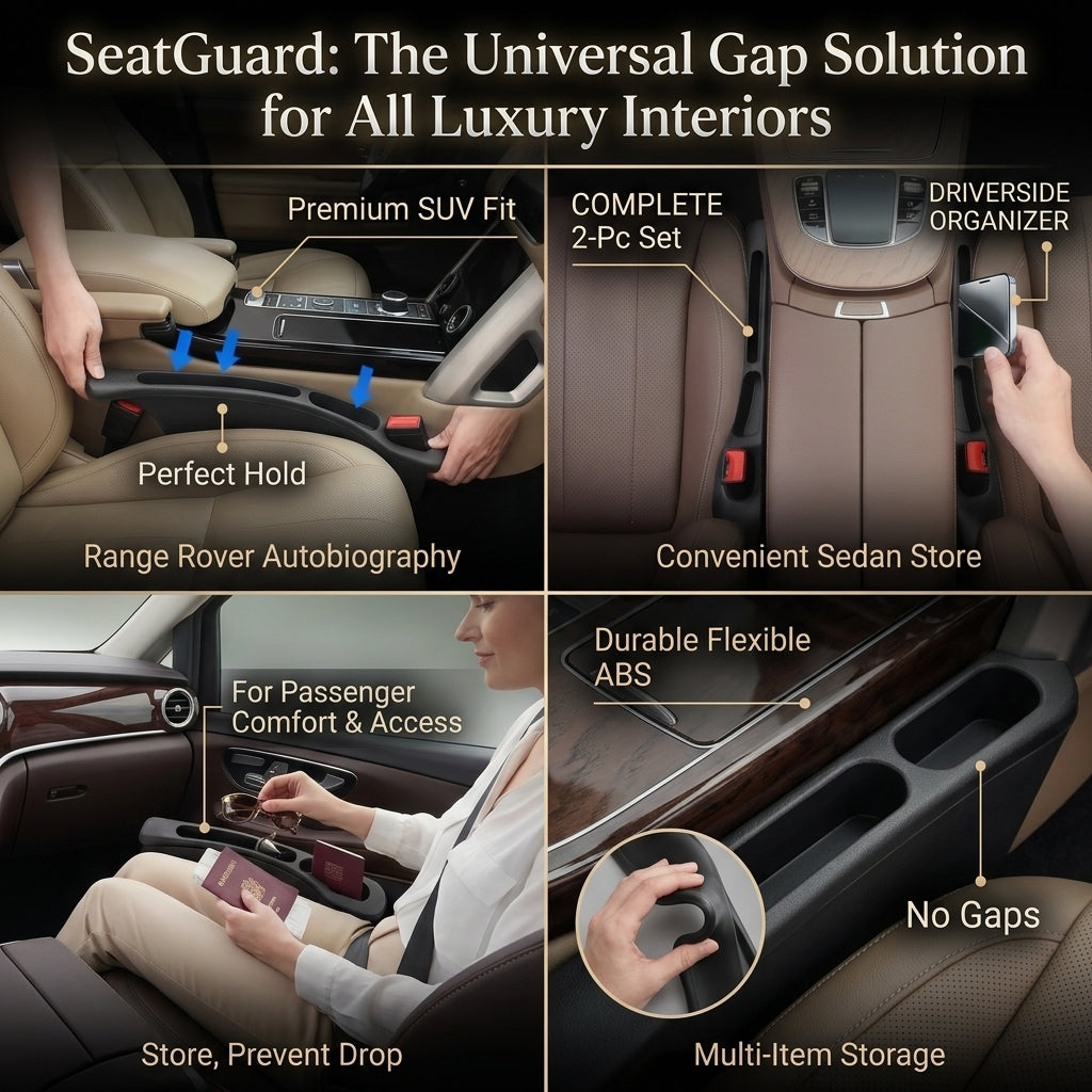 Creovely™ Universal Car Seat Gap Filler (2 PCS)