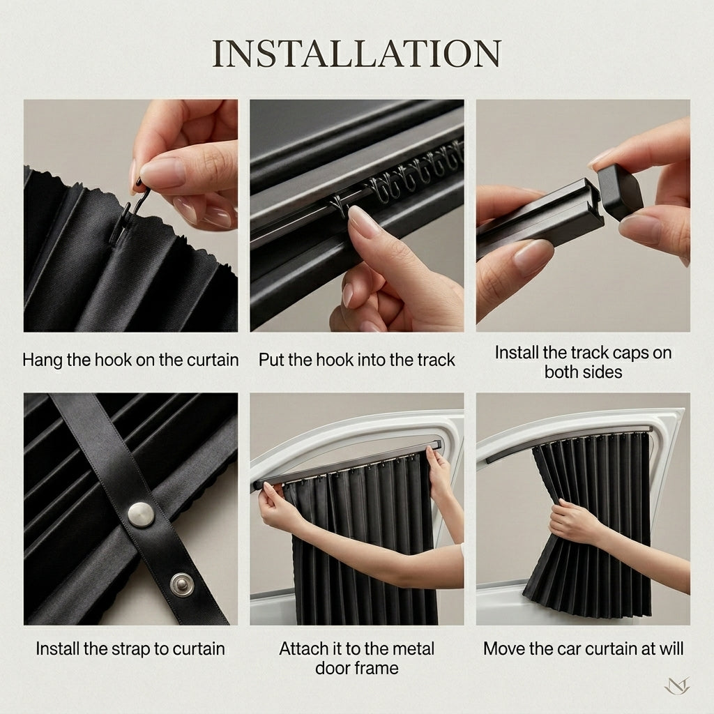 Creovely™ Car Privacy & Sun Protection Kit