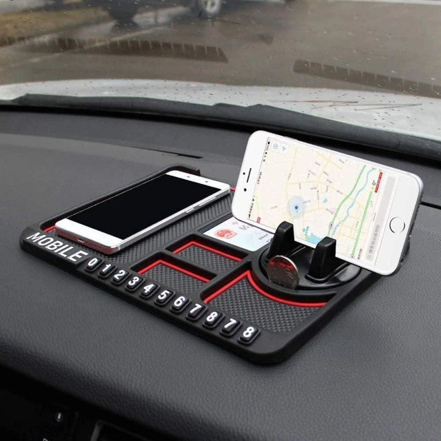 GripDrive™ Anti-Slip Dashboard Phone Holder