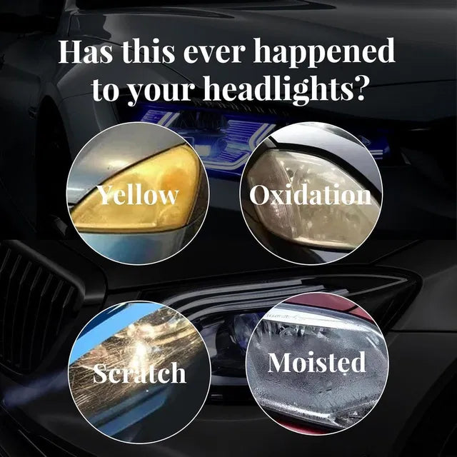 HeadlightRestore™ Car Headlight Restoration Kit (Pack of 2)