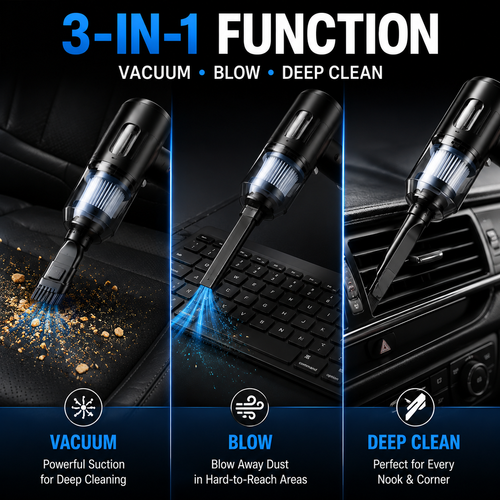 Creovely™ 3-in-1 TurboVac Pro