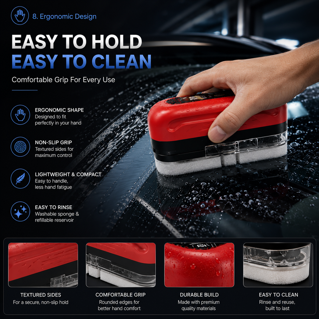 Creovely™ CrystalClear Glass Restore Brush