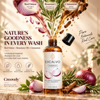 Creovely RootMuse™ Botanical Hair Cleanse — Red Onion, Rosemary & Cinnamon Shampoo | Pack of 2